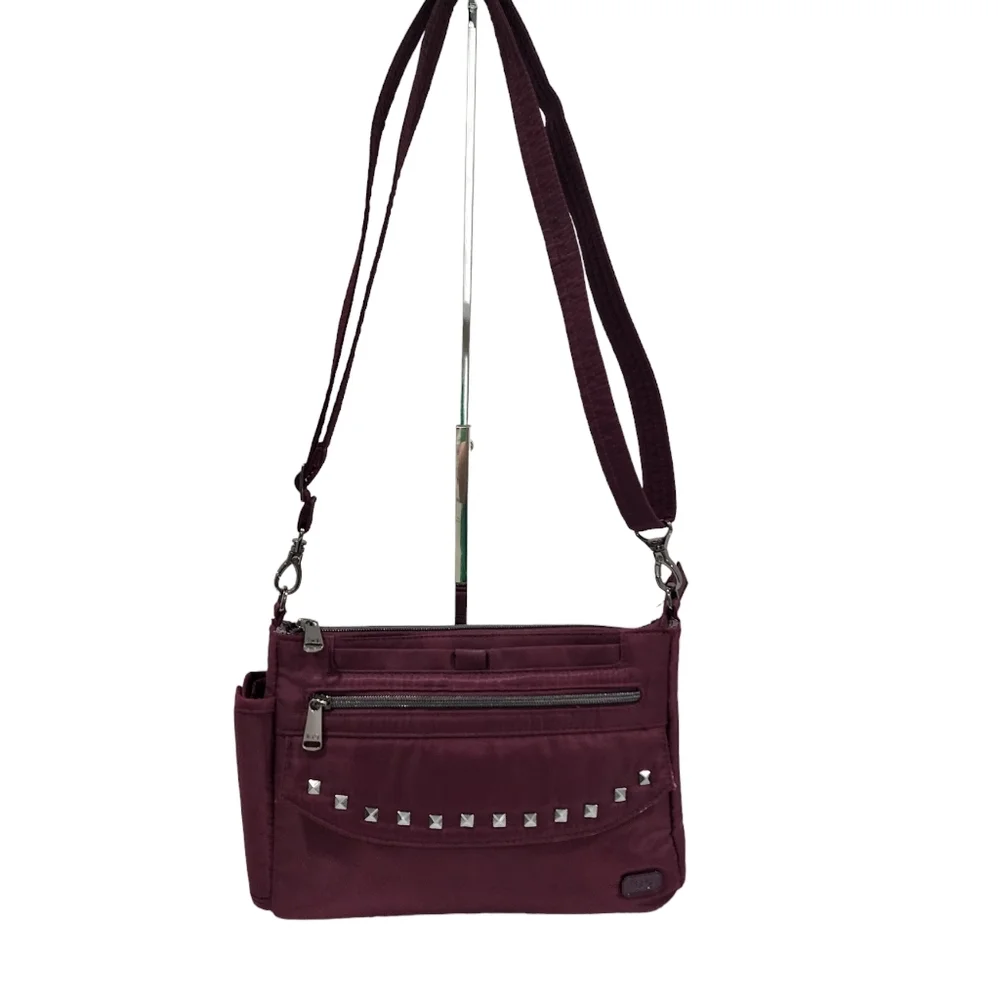 LUG PACER CROSSBODY WITH STUD DETAIL